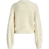 JJXX - JXKELLY - Gebreide Trui - Crème - Losse Pasvorm - Lange Mouw