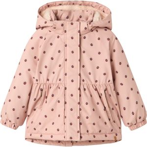 Lil' Atelier - Nmflasnow05 - Jas - Misty Rose - Peuters - Afneembare Capuchon