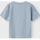Name It - NmmLinden - T-Shirt - Dusty Blue - Katoen