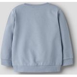 Name It - Nmmkamden Ls Sweat - Vieux Blauw - Sweatshirt - Voor Jongens