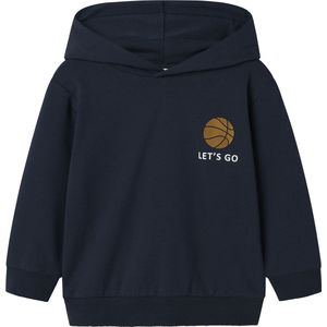 NAME IT - NMMKELVIN - Sweatshirt - Lichtblauw - Donkerblauw - Bruin - Lichtoranje