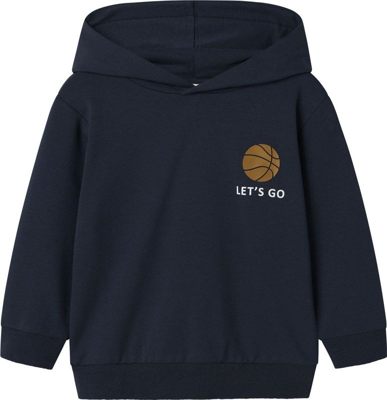 NAME IT - NMMKELVIN - Sweatshirt - Lichtblauw - Donkerblauw - Bruin - Lichtoranje