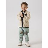 Regular Fit Joggingbroek - Zwart - Ongeborstelde Sweatstof - Verstelbare Taille