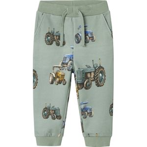 Regular Fit Joggingbroek - Zwart - Ongeborstelde Sweatstof - Verstelbare Taille