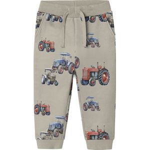 Joggingbroek - All-over Print - Ongeborstelde Sweatstof - Regular Fit