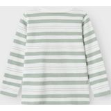 T-shirt - Blauw - Jersey - Lange Mouwen - Regular Fit