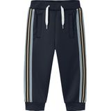 Joggingbroek - Zwart - Ongeborstelde Sweatstof - Regular Fit