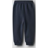 Joggingbroek - Zwart - Ongeborstelde Sweatstof - Regular Fit