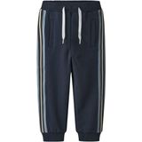 Joggingbroek - Zwart - Ongeborstelde Sweatstof - Regular Fit