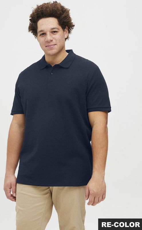 Classic Polo - Korte Mouwen - Plus Model - Jersey - Lichtgewicht - Wit