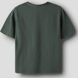 NAME IT - NKMLAYTON SS NREG TOP - T-shirt - Groen - Korte Mouwen