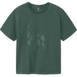 NAME IT - NKMLAYTON SS NREG TOP - T-shirt - Groen - Korte Mouwen