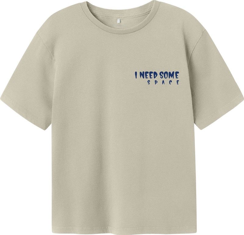 T-shirt - Regular Fit - Jersey - Korte Mouwen - Schuimprint en Rubberen Print