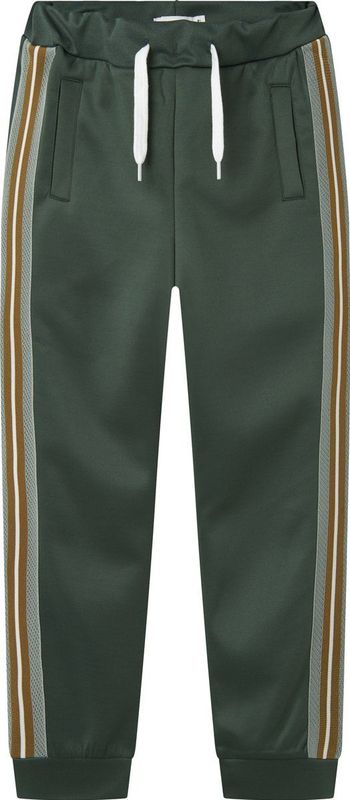 NAME IT - NKMLANCER - Broek - Karamel - Pastelgroen - Donkergroen - Offwhite