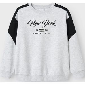 NAME IT KIDS - Sweater - Grijs Melange