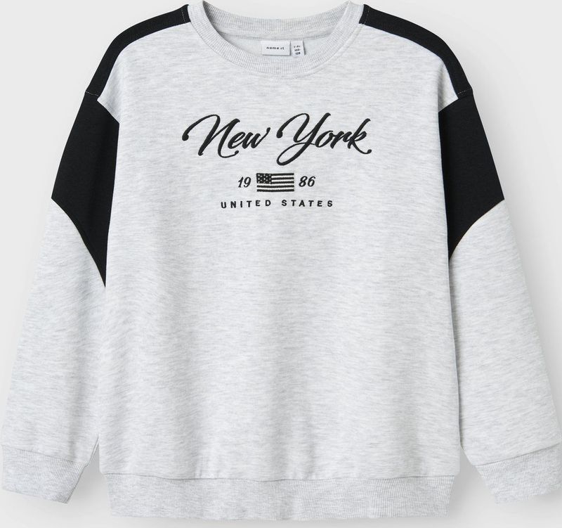 NAME IT KIDS - Sweater - Grijs Melange