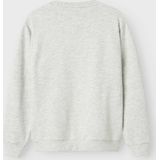 Name It Sweatshirt - NkmReader - Light Grey Melange - Name It - 7-8 jaar (122-128) - Sweatshirt