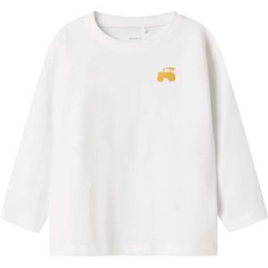 Name It - Lonnie - T-shirt - Bright White - Tractor