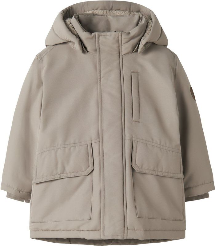 NAME IT - Parka Jas - Jack - Met Afneembare Capuchon - Teddy Voering