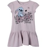 Stitch - Jurk - Glitterprint - Korte Mouwen - Jersey