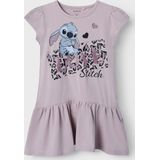 Stitch - Jurk - Glitterprint - Korte Mouwen - Jersey