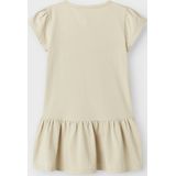 Jurk - Jersey - Stitch - Glitterprint - Korte Mouwen