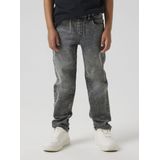 Jogger Fit Jeans - Denim - Verstelbare Taille - Gerecycled Katoen