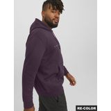 Plus - Hoodie - Geborstelde Stof - Katoen/Polyester - Kangoeroezak