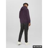 Plus - Hoodie - Geborstelde Stof - Katoen/Polyester - Kangoeroezak