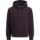 Plus - Hoodie - Geborstelde Stof - Katoen/Polyester - Kangoeroezak
