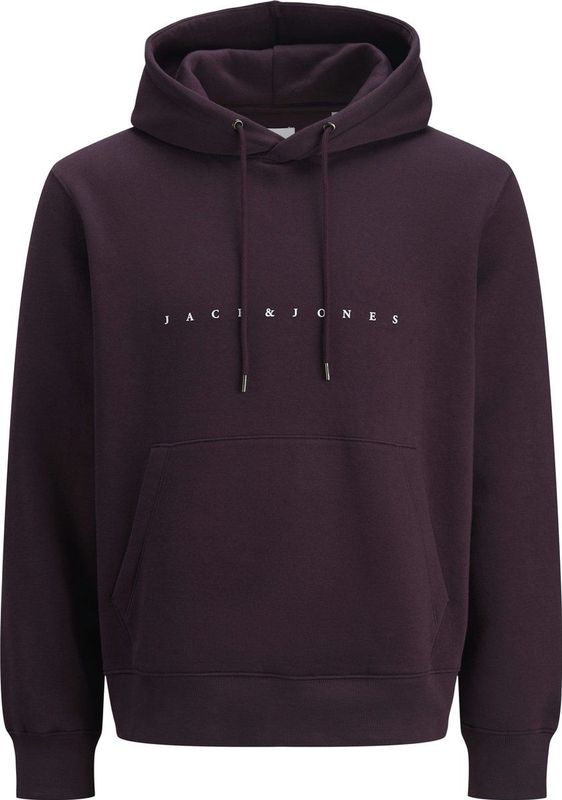 Plus - Hoodie - Geborstelde Stof - Katoen/Polyester - Kangoeroezak