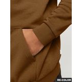 Hoodie - Groen - 65% Gerecycled Polyester, 35% Katoen - Relaxte Pasvorm