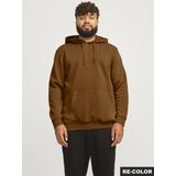 Hoodie - Groen - 65% Gerecycled Polyester, 35% Katoen - Relaxte Pasvorm