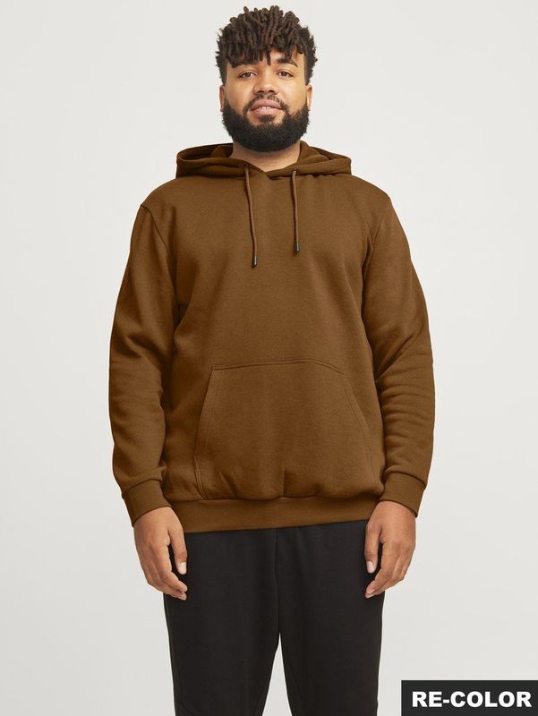 Hoodie - Groen - 65% Gerecycled Polyester, 35% Katoen - Relaxte Pasvorm