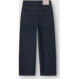 Wijde Jeans - Blauw - Katoen - Verstelbare Taille