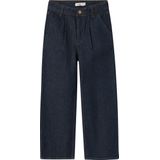 Wijde Jeans - Blauw - Katoen - Verstelbare Taille