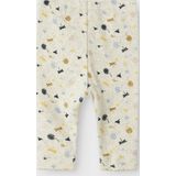 Biologisch Katoen - Legging - Ribgebreid - All-over Print - Elastische Taille