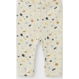 Biologisch Katoen - Legging - Ribgebreid - All-over Print - Elastische Taille