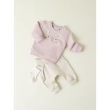 Sweatshirt - Regular Fit - Lange Mouwen - Ronde Hals - Ongeborstelde Sweatstof