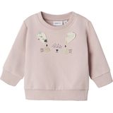 Sweatshirt - Regular Fit - Lange Mouwen - Ronde Hals - Ongeborstelde Sweatstof