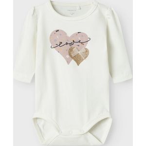 Name It - NbfKinin - Romper L/S - Cloud Danser met Glitter