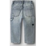 Denim - Tapered-Fit Jeans - Blauw - Denim - Verstelbare Taille