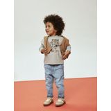 Denim - Tapered-Fit Jeans - Blauw - Denim - Verstelbare Taille