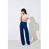 Only - Onlmadeline Hw Wide Pocket Dnm Gua113 - Dames - Jeans