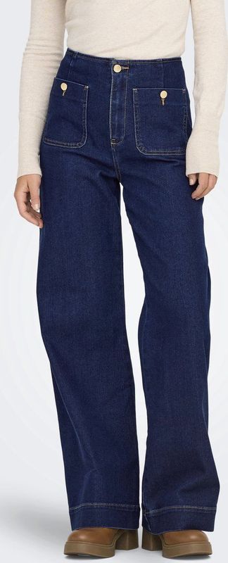 Only - Onlmadeline Hw Wide Pocket Dnm Gua113 - Dames - Jeans
