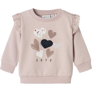 NAME IT - Nbfluisa Ls Sweat Unb - Sweatshirt - Burnished Lilac - Dames