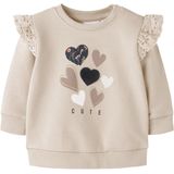 Name It - Nbfluisa Ls Sweat Unb - Sweatshirt - Peyote - Dames