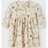 Jerseyjurk - Gestreept - Ribgebreid - Lange Mouwen - Ronde Hals