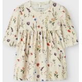 Jerseyjurk - Gestreept - Ribgebreid - Lange Mouwen - Ronde Hals