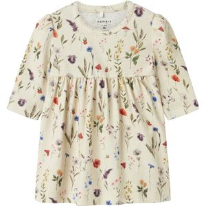 NAME IT - NBFLUXA LS DRESS - Wit - Jurk